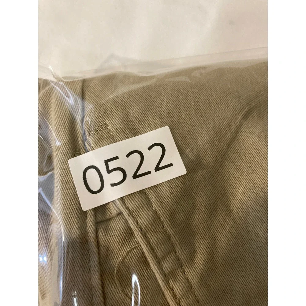 Levi Strauss & Co Mens Khaki Jogger Pants Tan Tapered Elastic Cuff 36‎ X 30